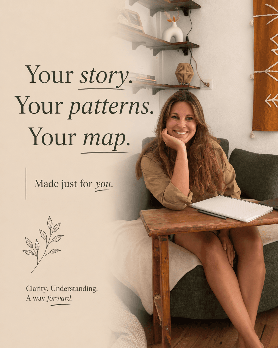 Your story. Your patterns. Your map.